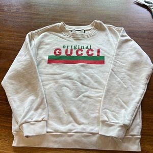 Authentic Gucci sweatshirts
